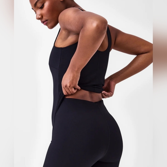 SPANX Black Jumpsuit - Picture 2 of 8